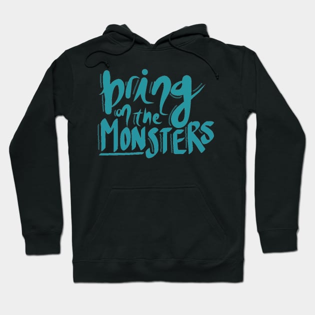 The Lightning Thief - Bring on the Monsters Hoodie by uneecornn